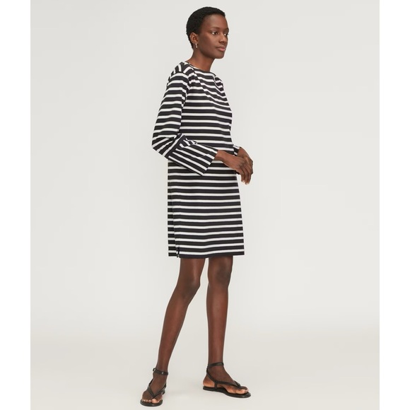 The Organic Cotton Striped Tee Dress - Picture 5 of 15